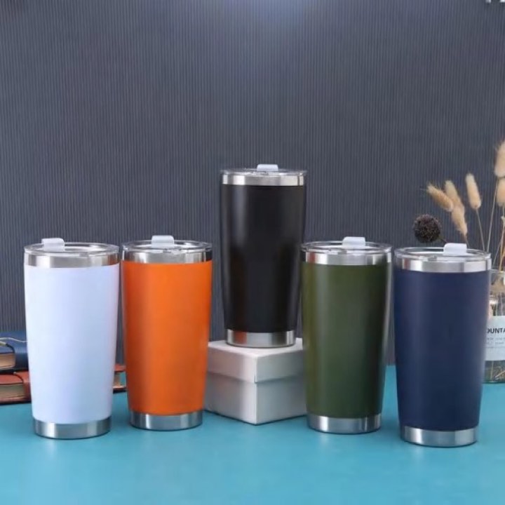 Car Tumbler 20 oz With Stainless Steel Bottom