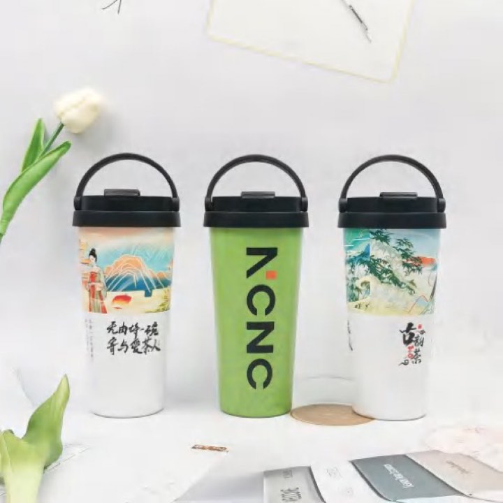 Flip Lid Car Tumbler
