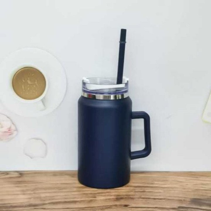 50 oz Flask With Straw