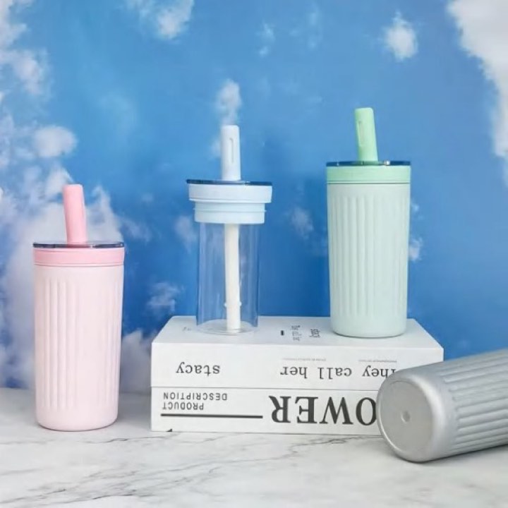 Silicone Mouth Cover For Glass Liner Straw Cup