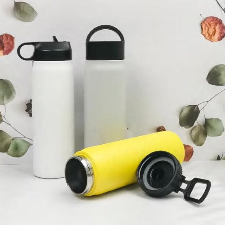 Sports Bottle With Handle Lid