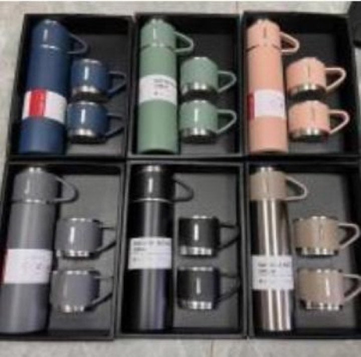 500ml Gift BUSINESS White Metal Box