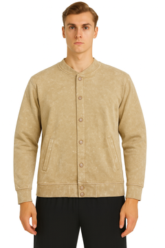 AWD source image 46687679381759: H6005 HUDI RusticStyles – Premium Vintage Wash Varsity Jacket