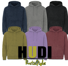 AWD source image 46002638717183: H 6003 HUDI RusticStyles – Premium Vintage Wash Zipper cardigan Hoodie