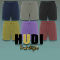 AWD source image 46002655920383: H 6008 HUDI RusticStyles – Premium Vintage Wash Summer Shorts