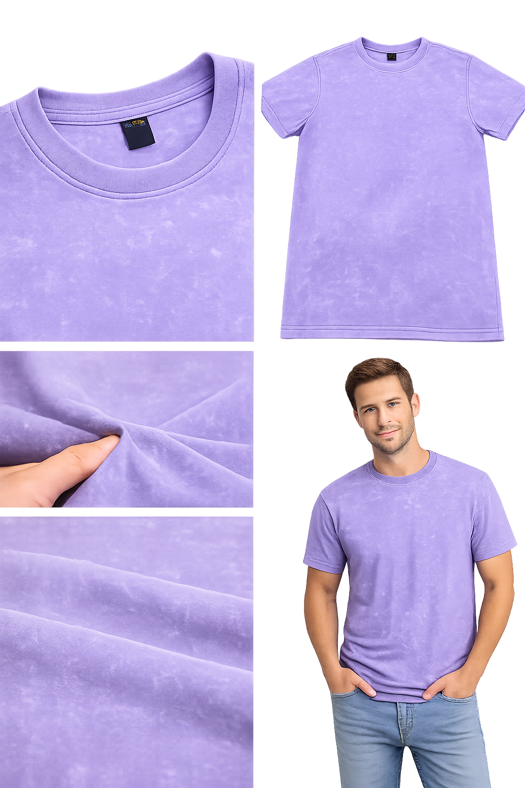 AWD source image 47989287911679: H 6001 HUDI RusticStyles – Premium Vintage Wash T-shirt
