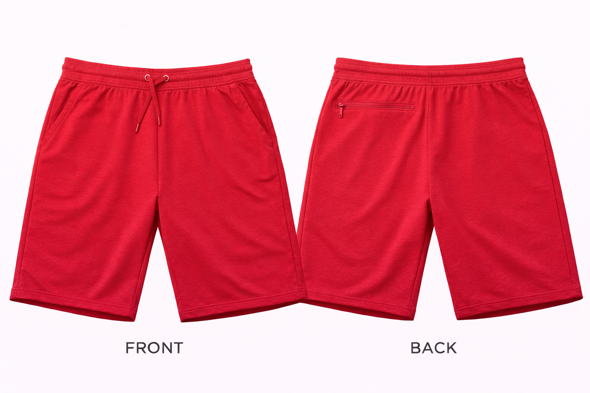 AWD source image 47745506443519: H9008 Terry Fleece Short 200 GSM