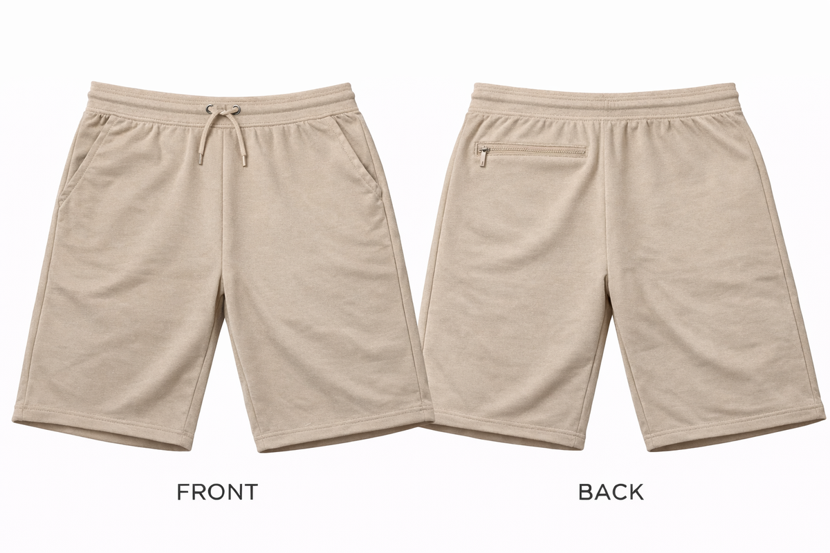 AWD source image 47745506476287: H9008 Terry Fleece Short 200 GSM