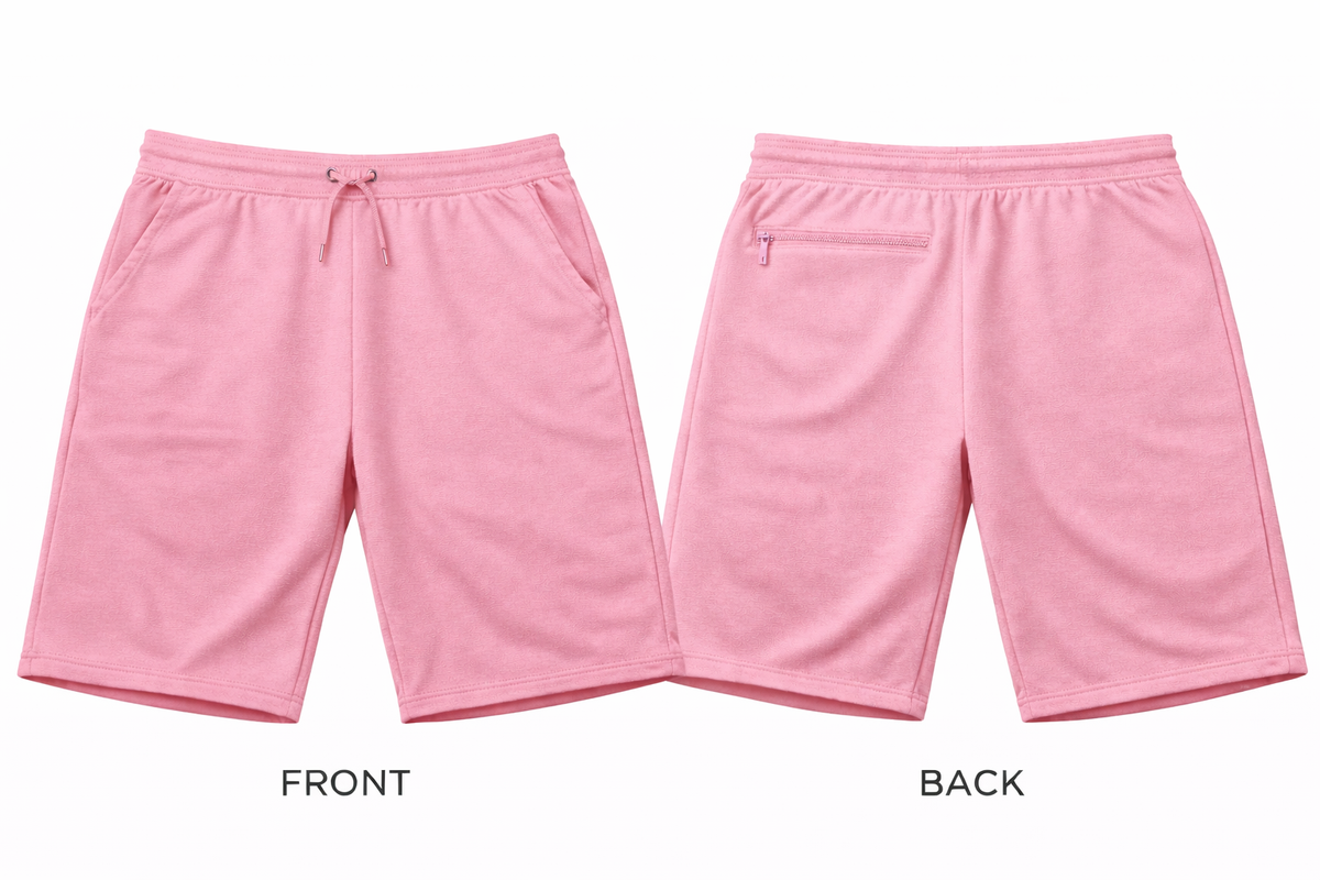 AWD source image 47745506410751: H9008 Terry Fleece Short 200 GSM