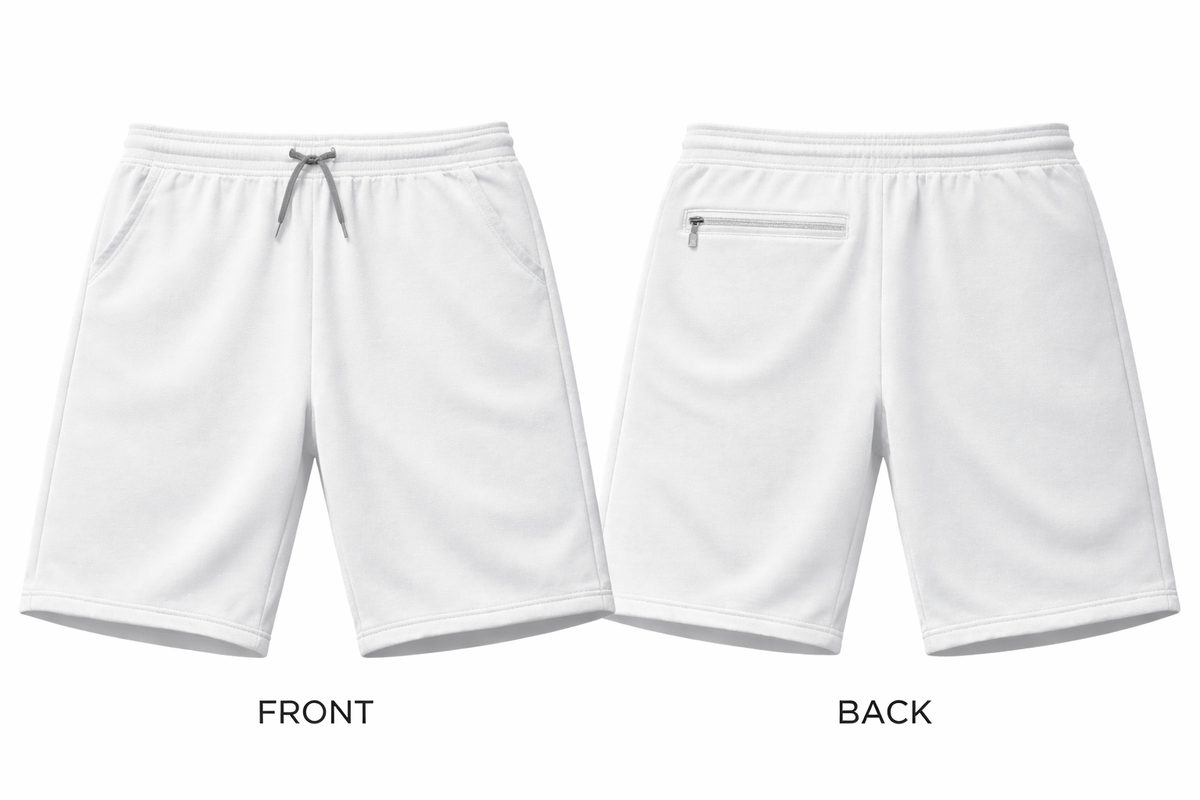 AWD source image 47745505722623: H9008 Terry Fleece Short 200 GSM